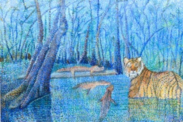 Bengal in the Bayou by Jo McWilliams