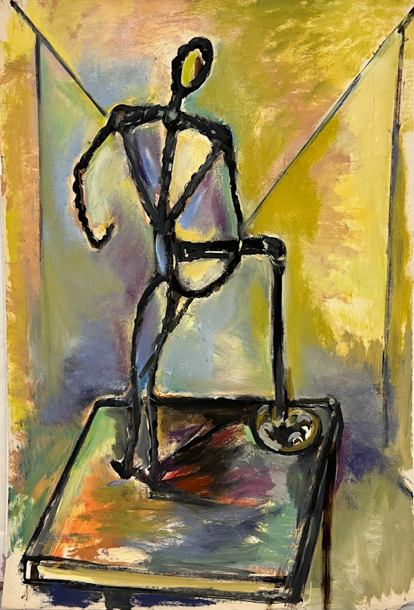 Wireman on Paper by Mari Lyons