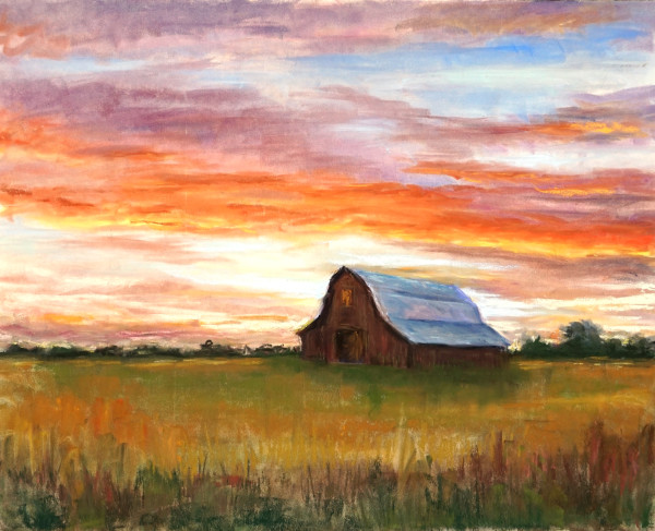 Sunset on the Prairie by Dana Mosby