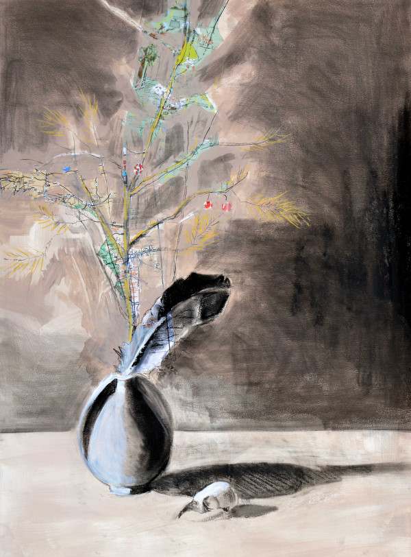 Asparagus Map by Deborah Mitchell