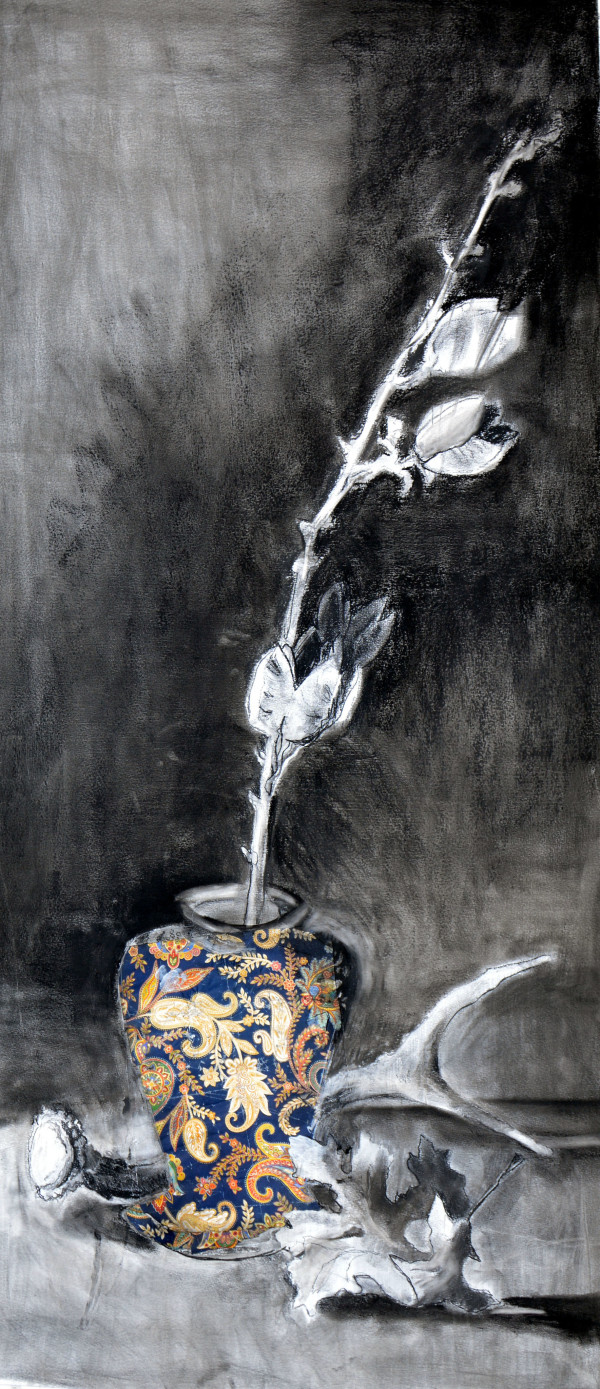 Paisley Vase by Deborah Mitchell