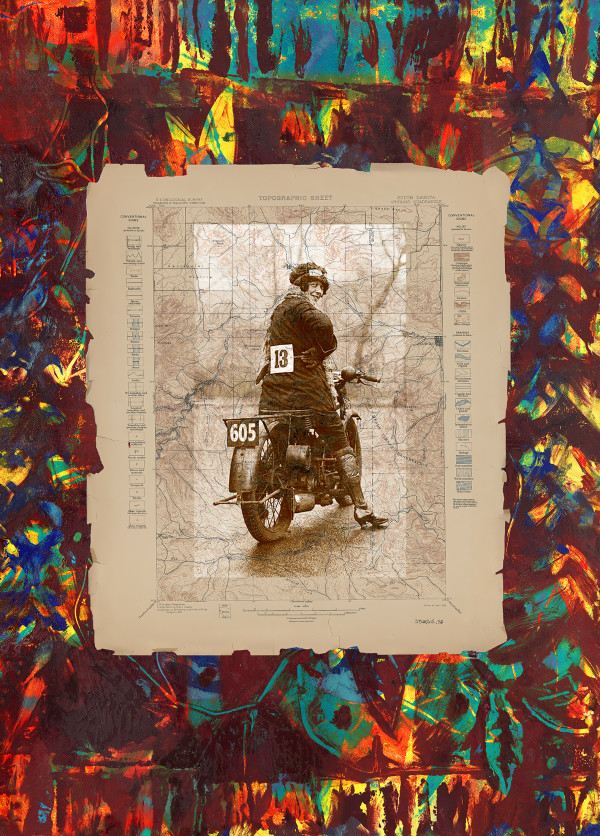 Sturgis Rider by Deborah Mitchell