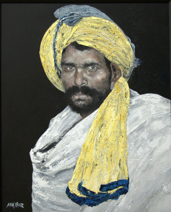 Tribesman by Abdul Khaliq Ansari