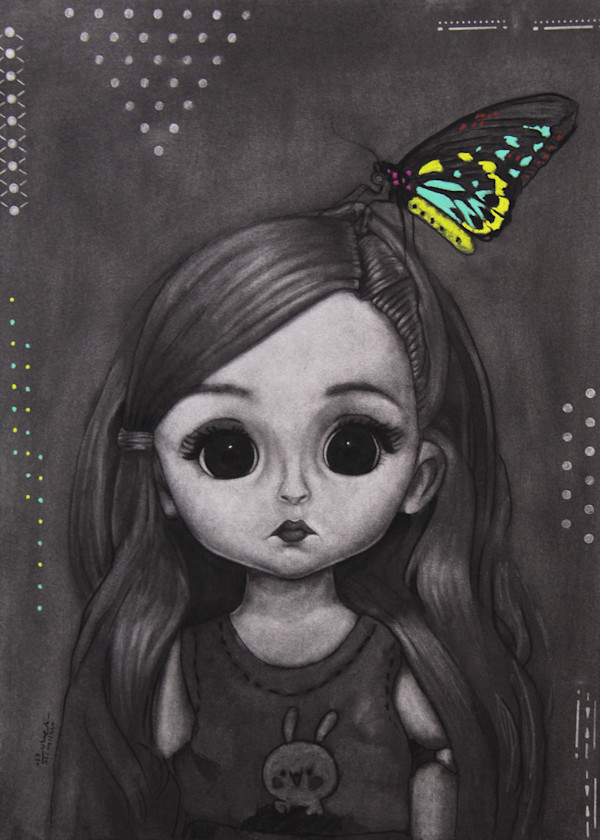Curiosity - 2 (Poisonous Butterfly) by Ali Hassaan