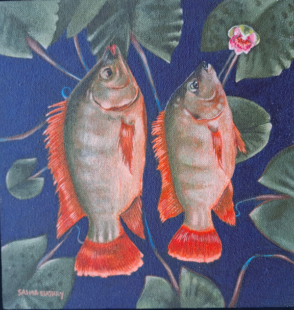 Two Fish by Salma Elashry
