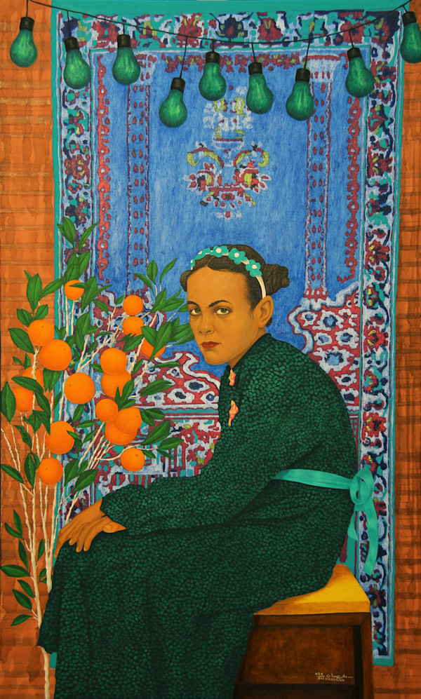 Orange Gate by Ali Hassaan