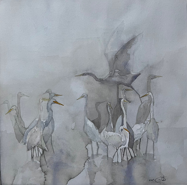 Flock II by Eman Tark