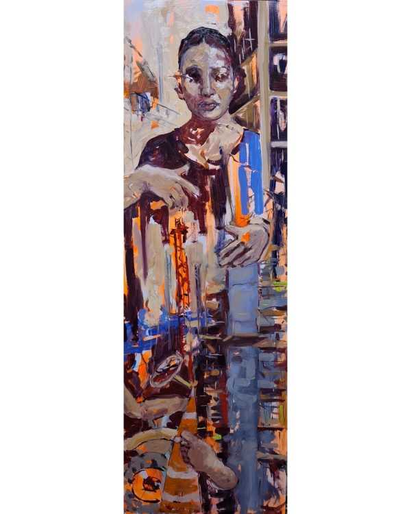 Self Portrait by Eman Nagy
