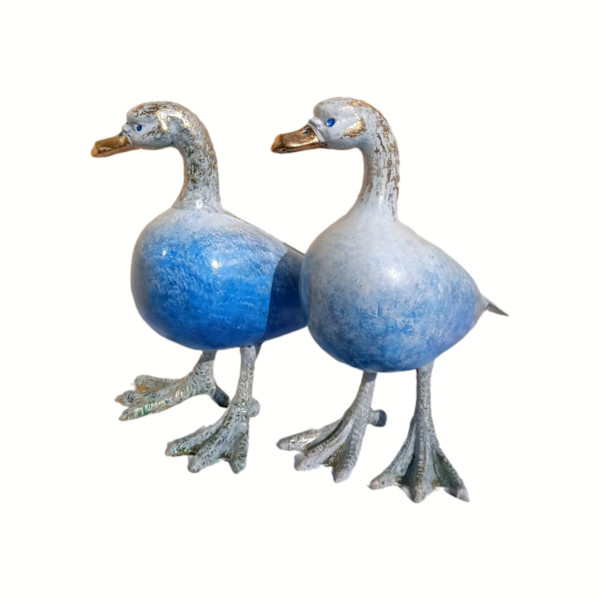 Ice Blue Duck by Mostafa Hosny