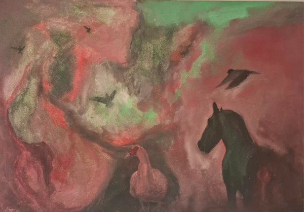 Wild Horse by Ahmed Fawzi Emara