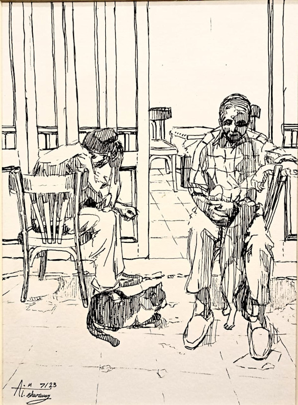 the coffee shop 1 by Ahmed Al-sharaawy