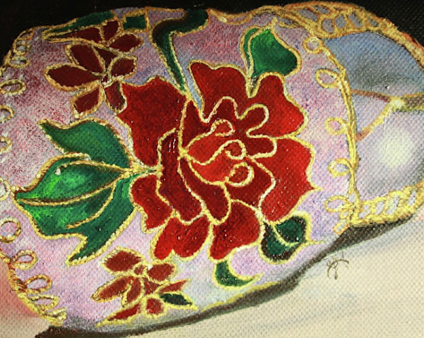 Ceramic Shoe by Nila Jane Autry