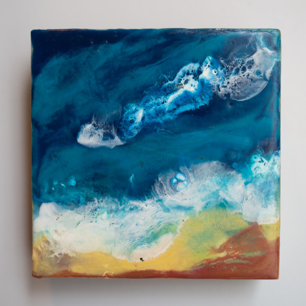 Ocean Study Diptych by Emily Scott Pack