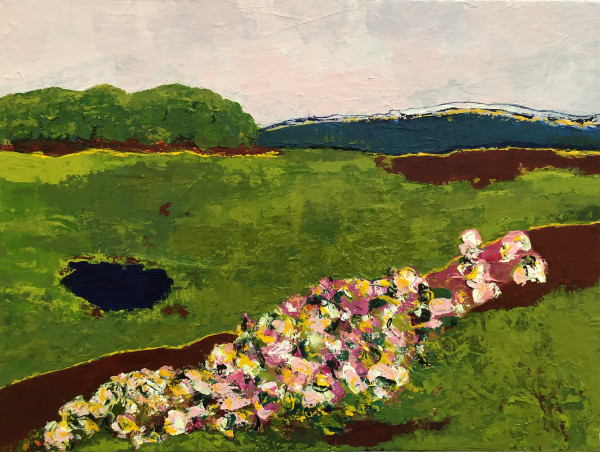 California Landscape, Summer by Mary Lonergan Art