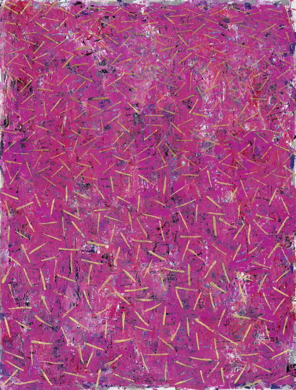 GLIMMER PINK PANEL by Mary Lonergan Art