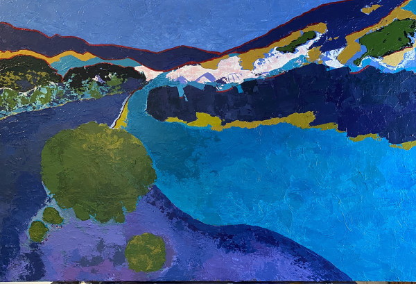 Marin County Landscape by Mary Lonergan Art