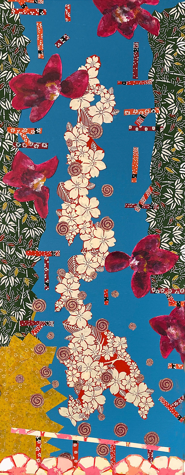 River Tropics, Aerial View by Mary Lonergan Art