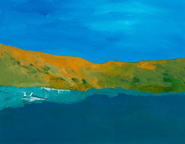 Moonlit Gold Coast by Mary Lonergan Art