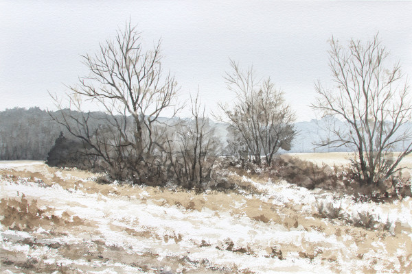 Winter Landscape by Jill Poyerd