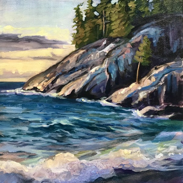 Lake Superior Twilight by Angela St Jean