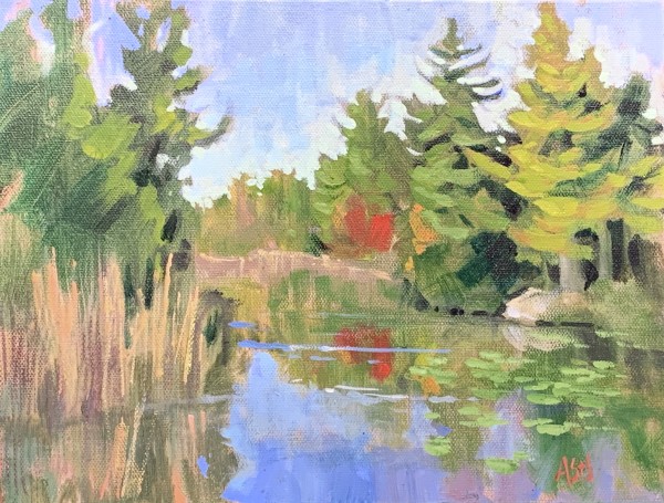 Shaw’s Pond, September by Angela St Jean