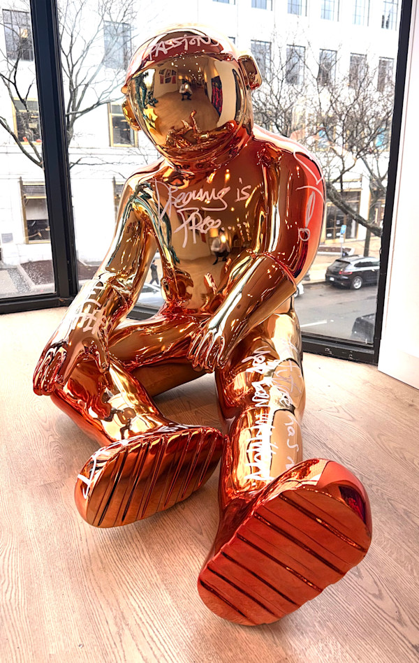 The Sitting Spaceman by Brendan Murphy, Image 1.