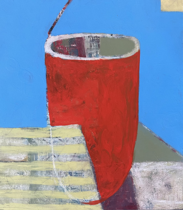 Vessel On Table Abstracted by Michael Gadlin