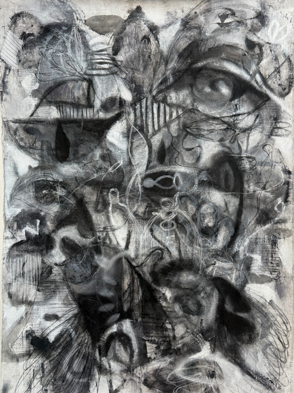 Untitled Black & White Elements by Michael Gadlin