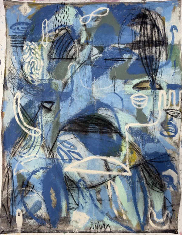 Untitled Blue 2024 by Michael Gadlin