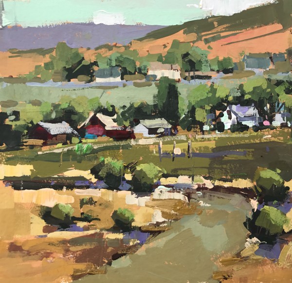 Country Road Study by Michele Usibelli
