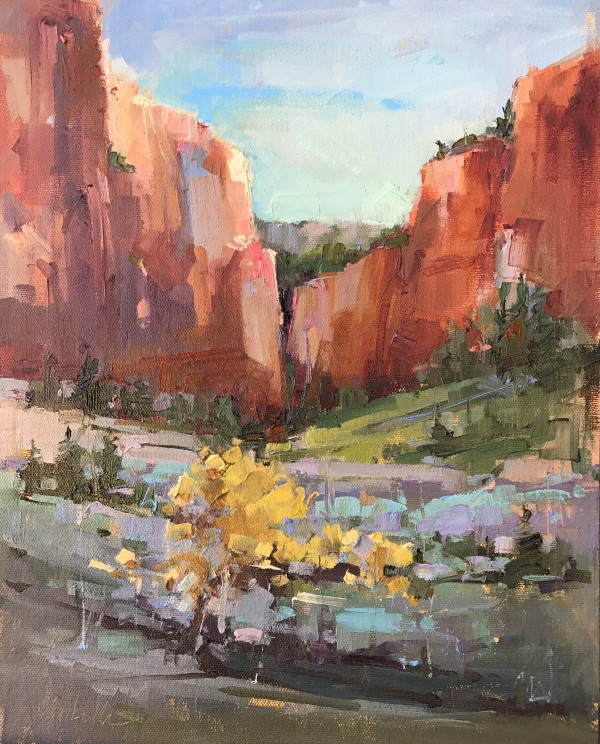 Kolob Canyon Fall by Michele Usibelli