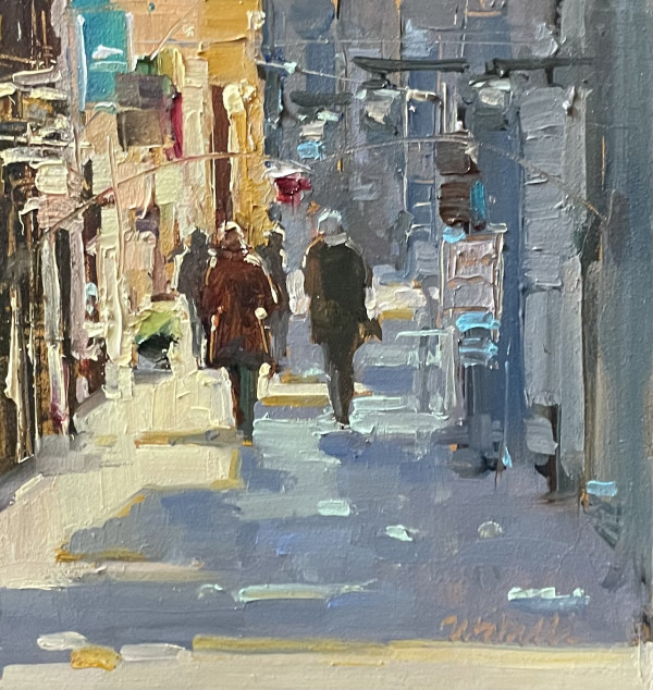 Morning Stroll, Italy by Michele Usibelli