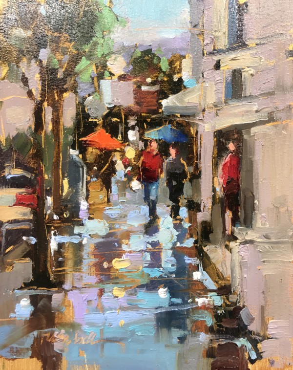 Rainy Day Reflections by Michele Usibelli