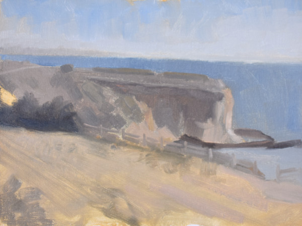 Sketch at Abalone Cove by Curtis Green