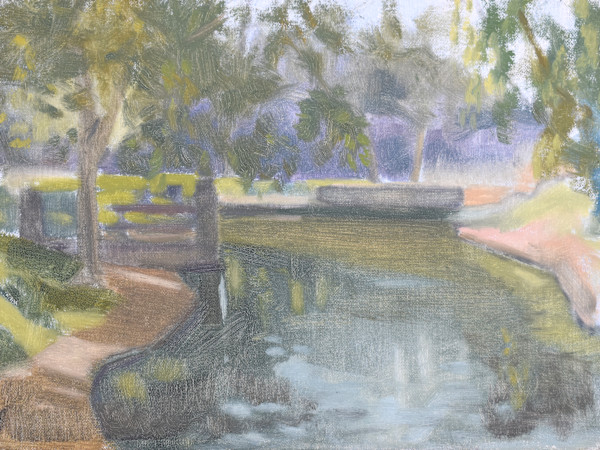 Lakeside at Irvine Regional Park by Curtis Green