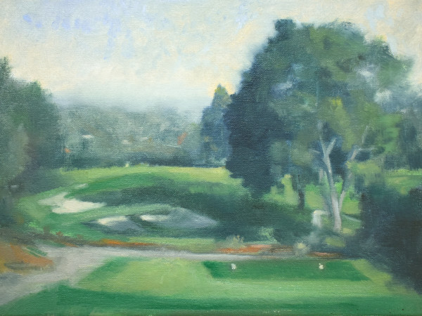The Eighth Tee #1 by Curtis Green