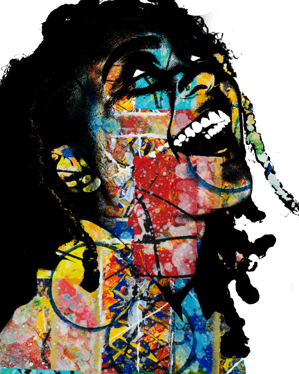 "LOVING LIFE" #I by Audrey Beharie-McGee