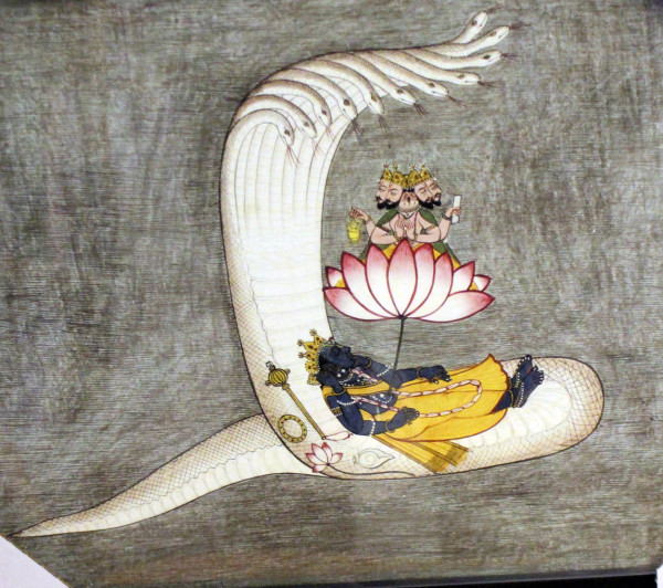 Ananta-Sayana, "Eternal Sleep of Vishnu"
