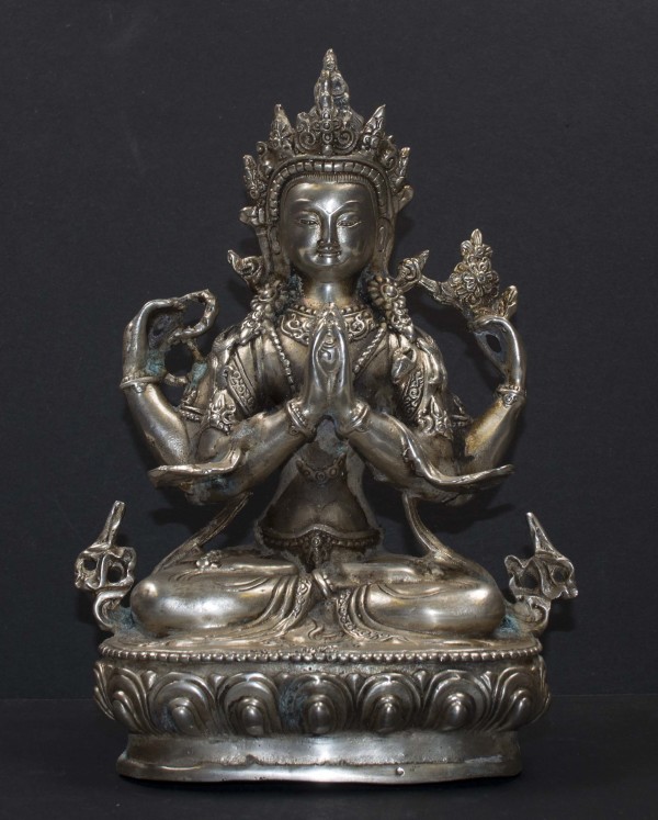 Avalokiteshvara with Four Arms