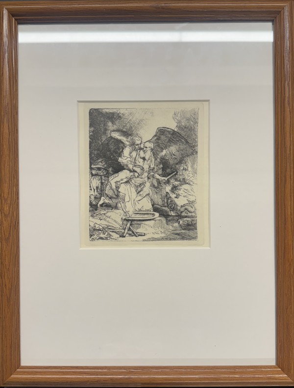Abraham's Sacrifice by Rembrandt van Rijn