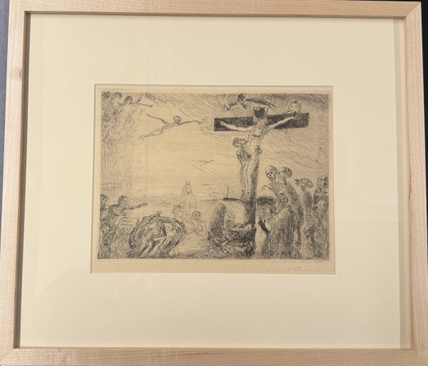 Le Christ Tourmenté (The Christ Tormented) by James Ensor