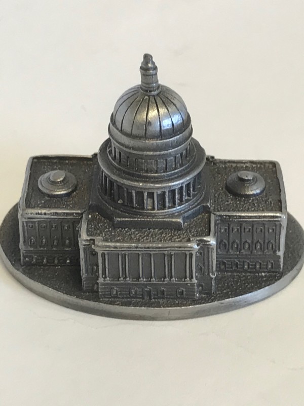 U.S. Capitol Building  Pewter Miniature