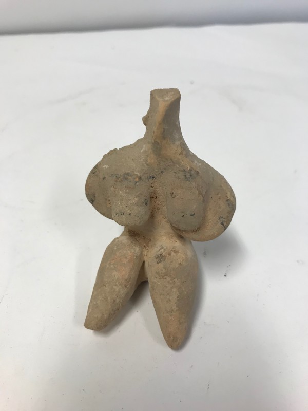 Seated Goddess (Female Figurine), Image 3.