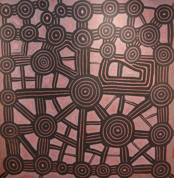 Untitled (ON LOAN) by Dini Campbell Tjampitjinpa