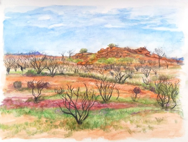 Colours of the Pilbara by Miranda Free