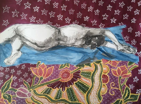 Batik Beauty - print by Miranda Free, Image 1.