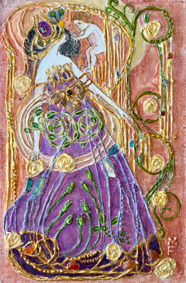 Summer: an homage to a work by Margaret Macdonald Mackintosh by Miranda Free, Image 1.