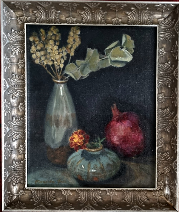 Marigold & Pomegranate by Miranda Free