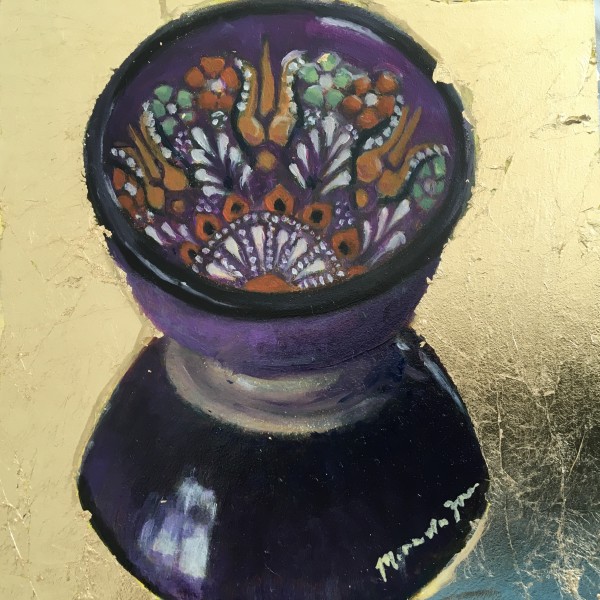 Purple Bowl by Miranda Free