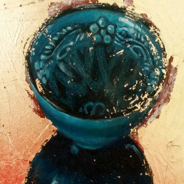 Turquoise Bowl by Miranda Free